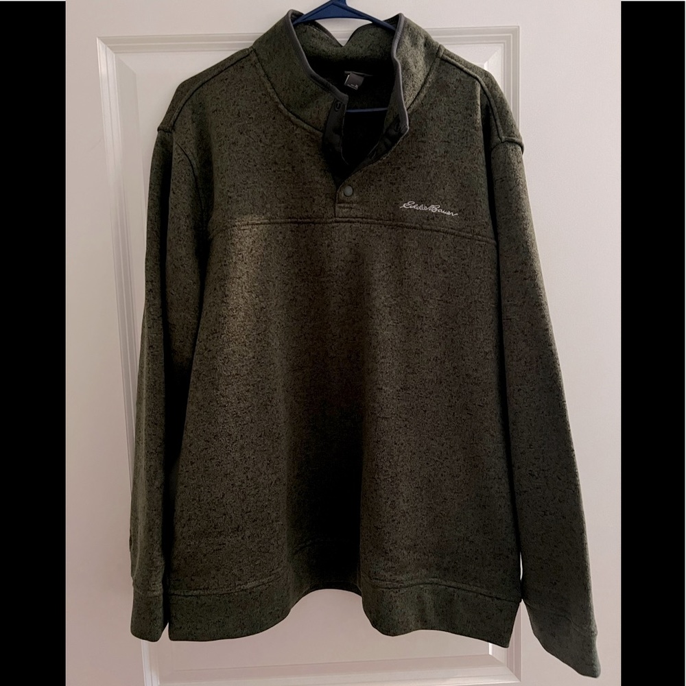 Eddie Bauer Quarter Button Pullover